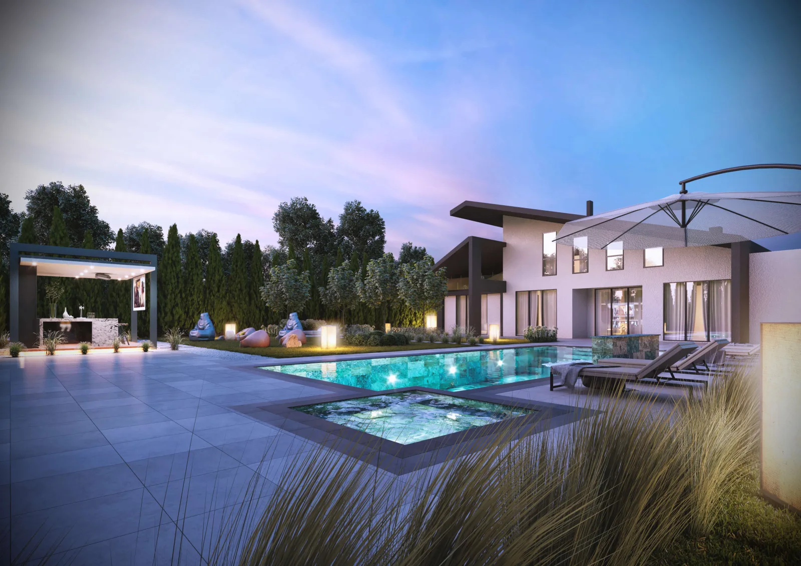 Ankara luxury home projects, House design, House interior designer, Natamam Villa, House design