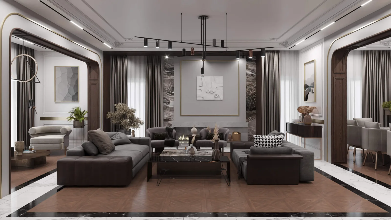 Luxury house ankara, Luxury house indoor design, Natamam Villa, House renovation cost, Ankara house decoration