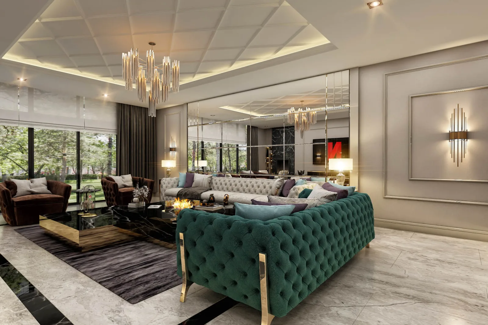 Ankara luxury home, Natamam Villa, Luxury home architecture, House design, Home designing