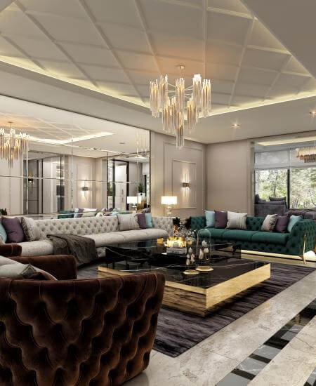 Villa İç Tasarım - Villa tasarım | Umut Gürler İç Mimarlık