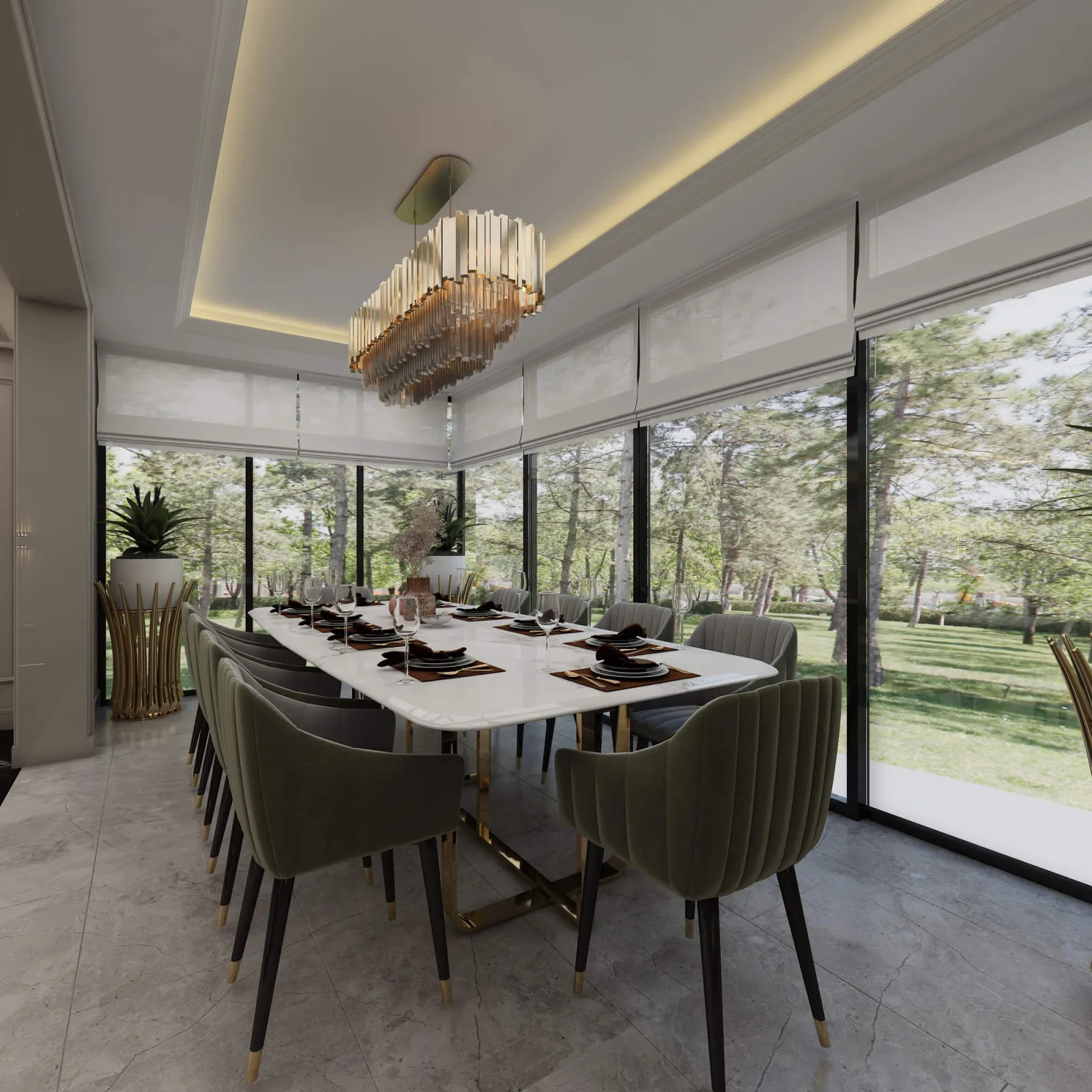Ankara luxury home, Natamam Villa, Luxury home architecture, House design, Home designing