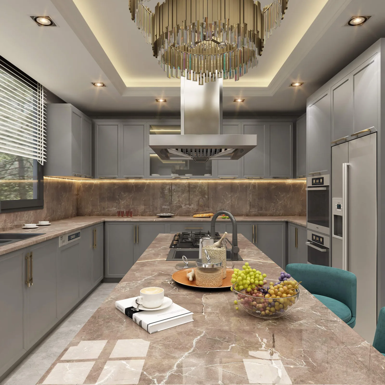 Ankara luxury home, Natamam Villa, Luxury home architecture, House design, Home designing