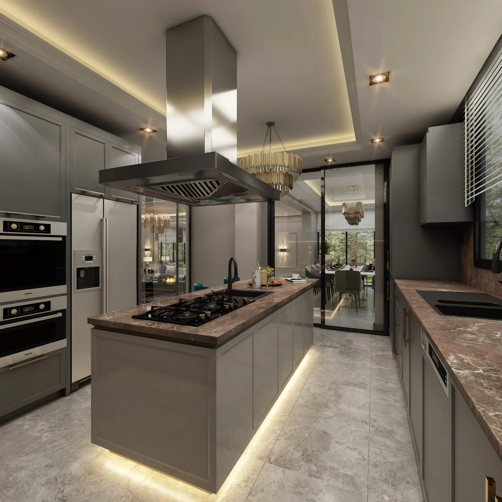 Ankara luxury home, Natamam Villa, Luxury home architecture, House design, Home designing