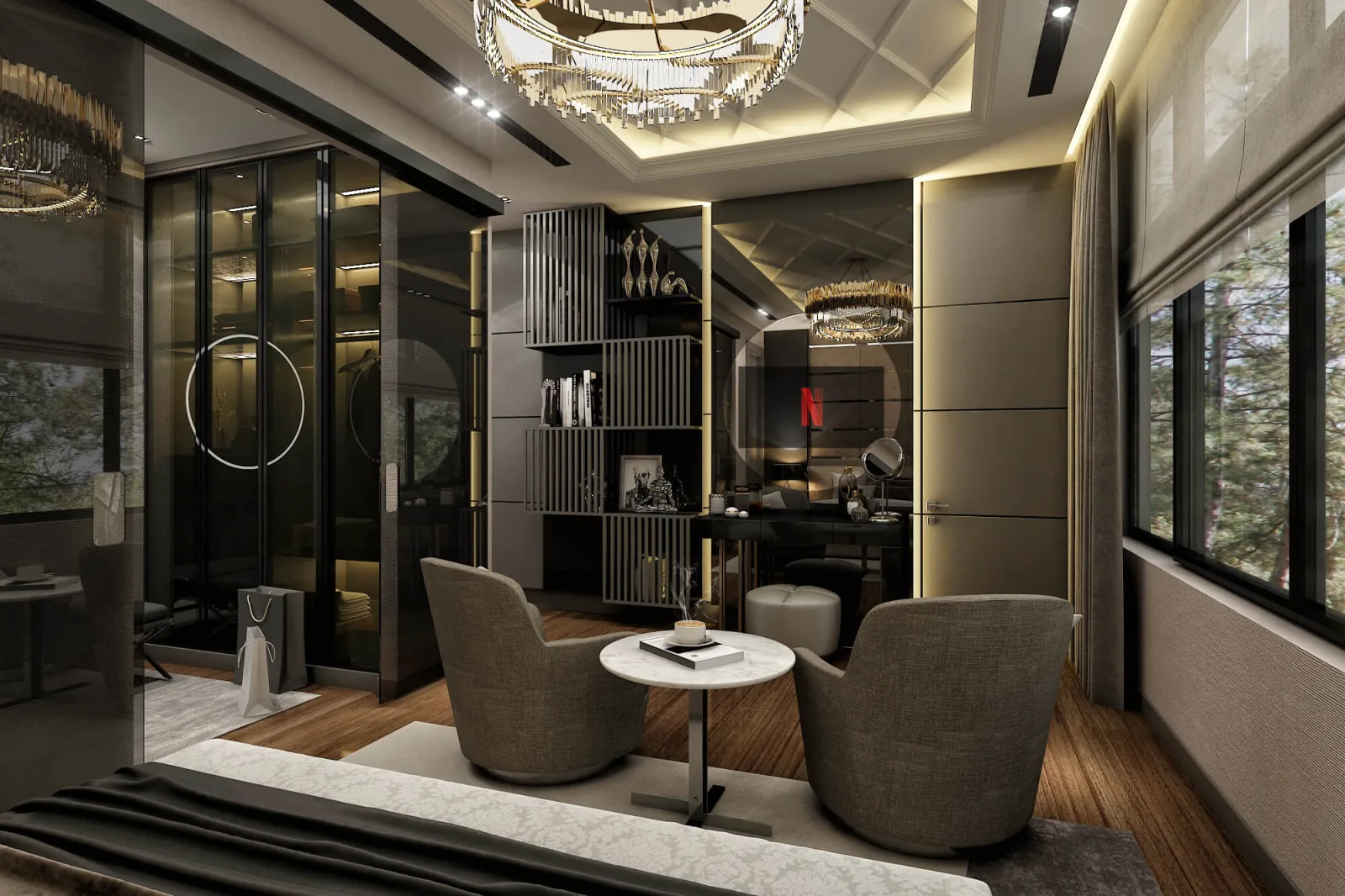 Ankara luxury home, Natamam Villa, Luxury home architecture, House design, Home designing