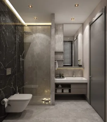 Villa İç Tasarım – Natamam Villa, Lüks Ev Tasarımları ve Ankara Villa Tasarım (Alacaatlı, Çayyolu, Ankara) - Görsel 19