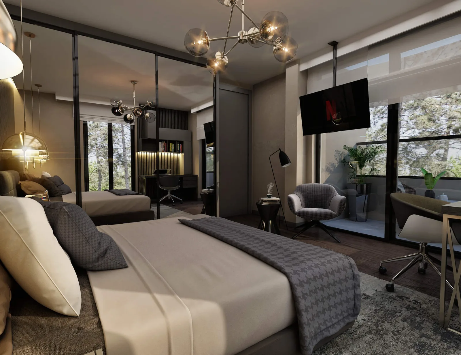 Ankara luxury home, Natamam Villa, Luxury home architecture, House design, Home designing