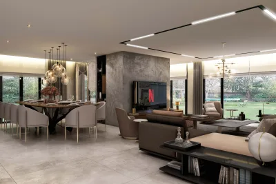 Cemreler Sitesi Villa – Lüks Ev Tasarımları, Ankara Villa Tasarım ve Lüks Villa Ankara - Görsel 4