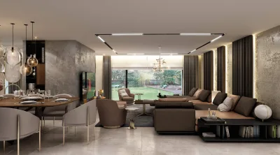 Cemreler Sitesi Villa – Lüks Ev Tasarımları, Ankara Villa Tasarım ve Lüks Villa Ankara - Görsel 3