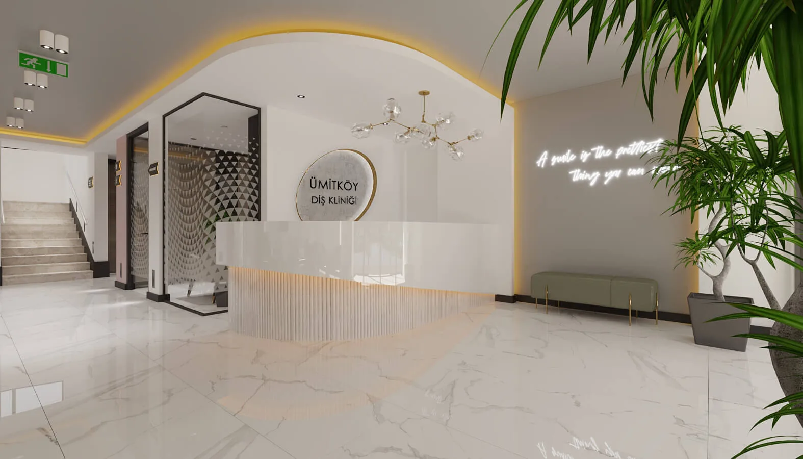 Oral and dental health polyclinic, Dental clinic design