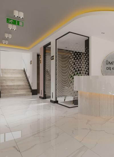 Ankara Diş Kliniği Tasarımı - Diş kliniği tasarımı | lüks diş kliniği Ankara