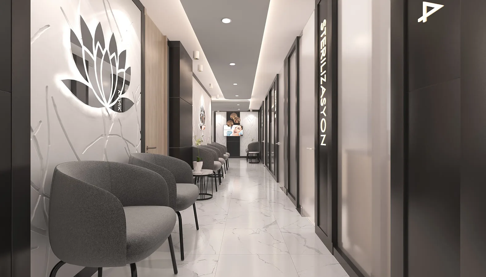 Dental clinic design, Oral and dental health polyclinic, Oral and dental health polyclinic, Doctor office