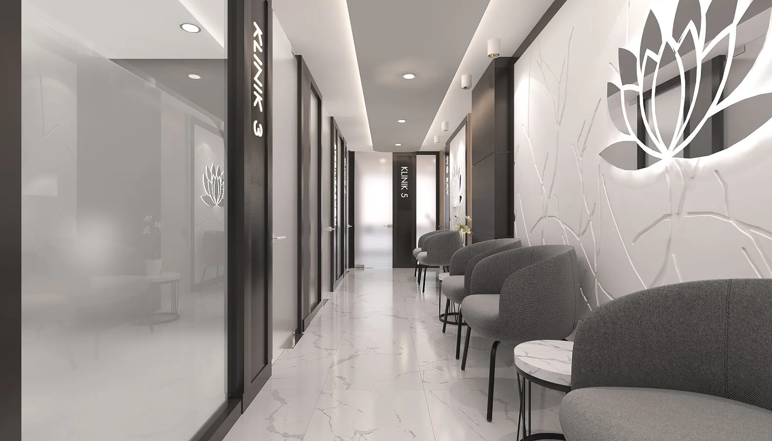 Dental clinic design, Oral and dental health polyclinic, Oral and dental health polyclinic, Doctor office