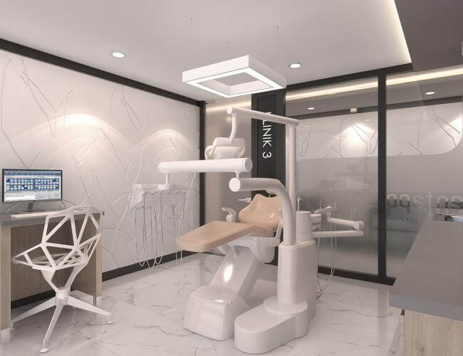 Diş kliniği tasarımı Detayı - Diş kliniği tasarımı | Umut Gürler İç Mimarlık