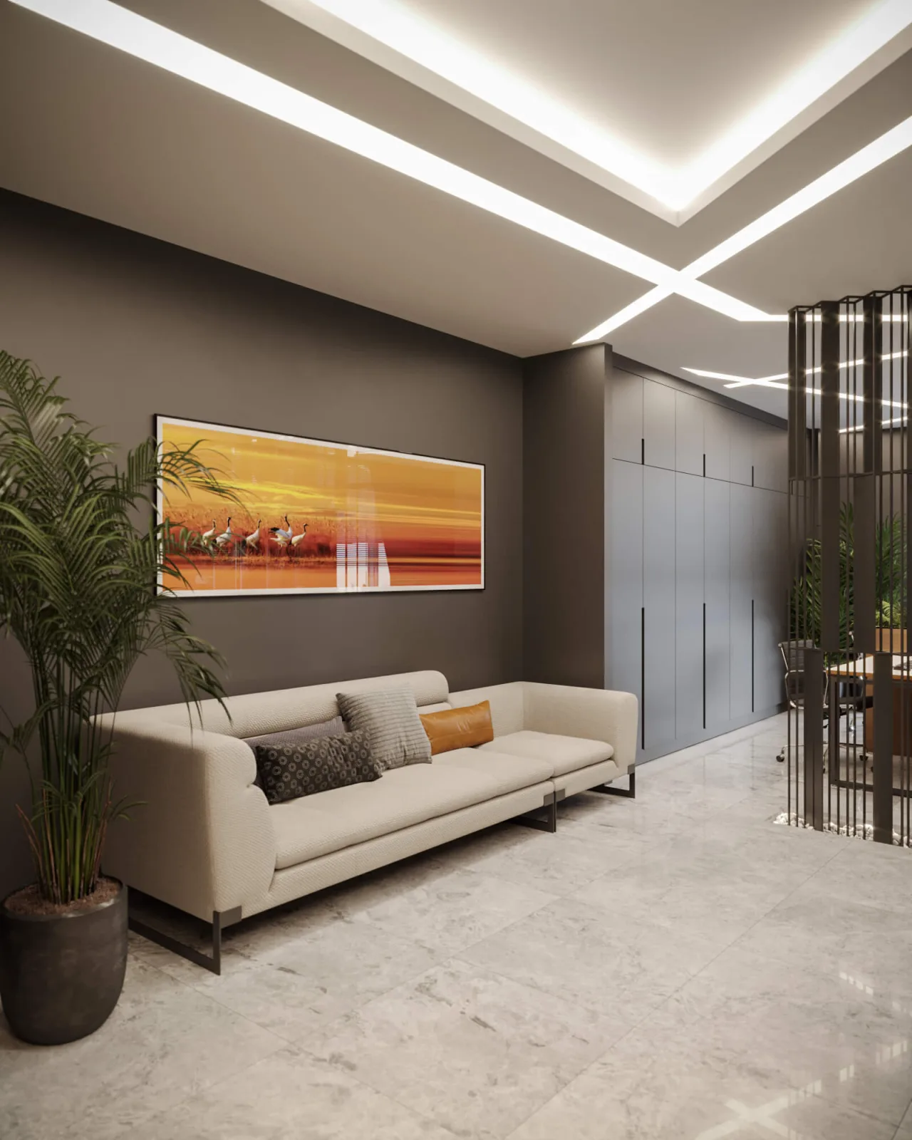 Establishing a wide and spacious atmosphere in a professional office environment is always a priority for us. In the…
