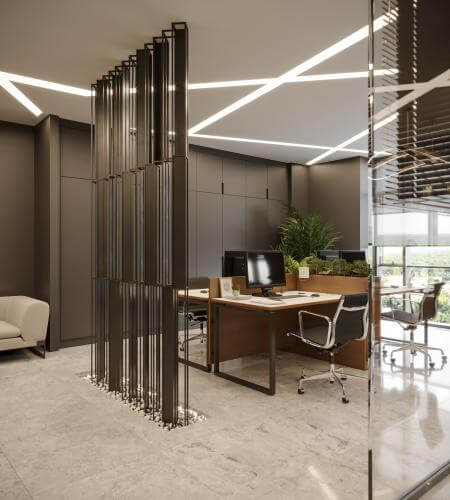 Ofis giriş dekorasyonu Detayı - Ofis giriş dekorasyonu | Ankara iç mimarlık