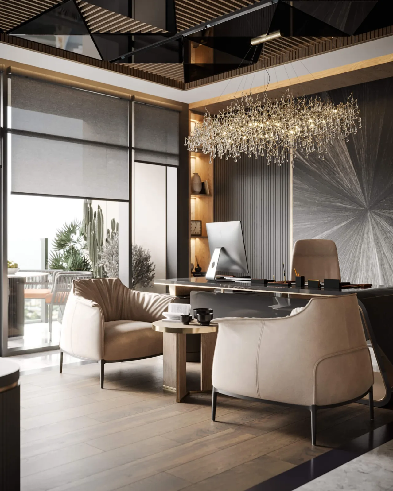 In our corporate space designs, we treat leadership areas as the most prestigious spots in the office. We produce ergonomic…