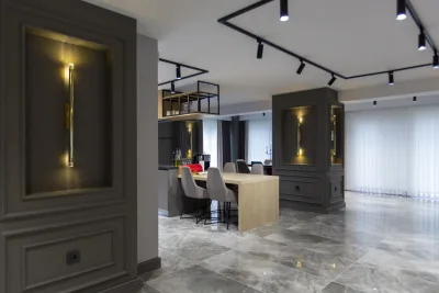 Batıkent Villa – Natamam Villa, Mutfak Tasarımı ve Salon Tasarımı (Batıkent, Yenimahalle, Ankara) - Görsel 8