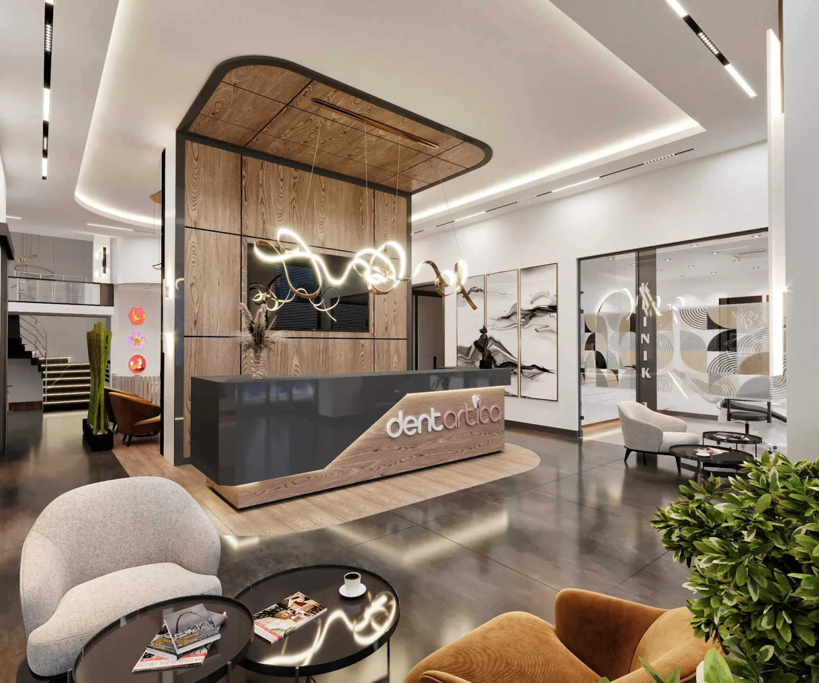 Doctor office, Oral and dental health polyclinic, Oral and dental health polyclinic, Dental clinic design