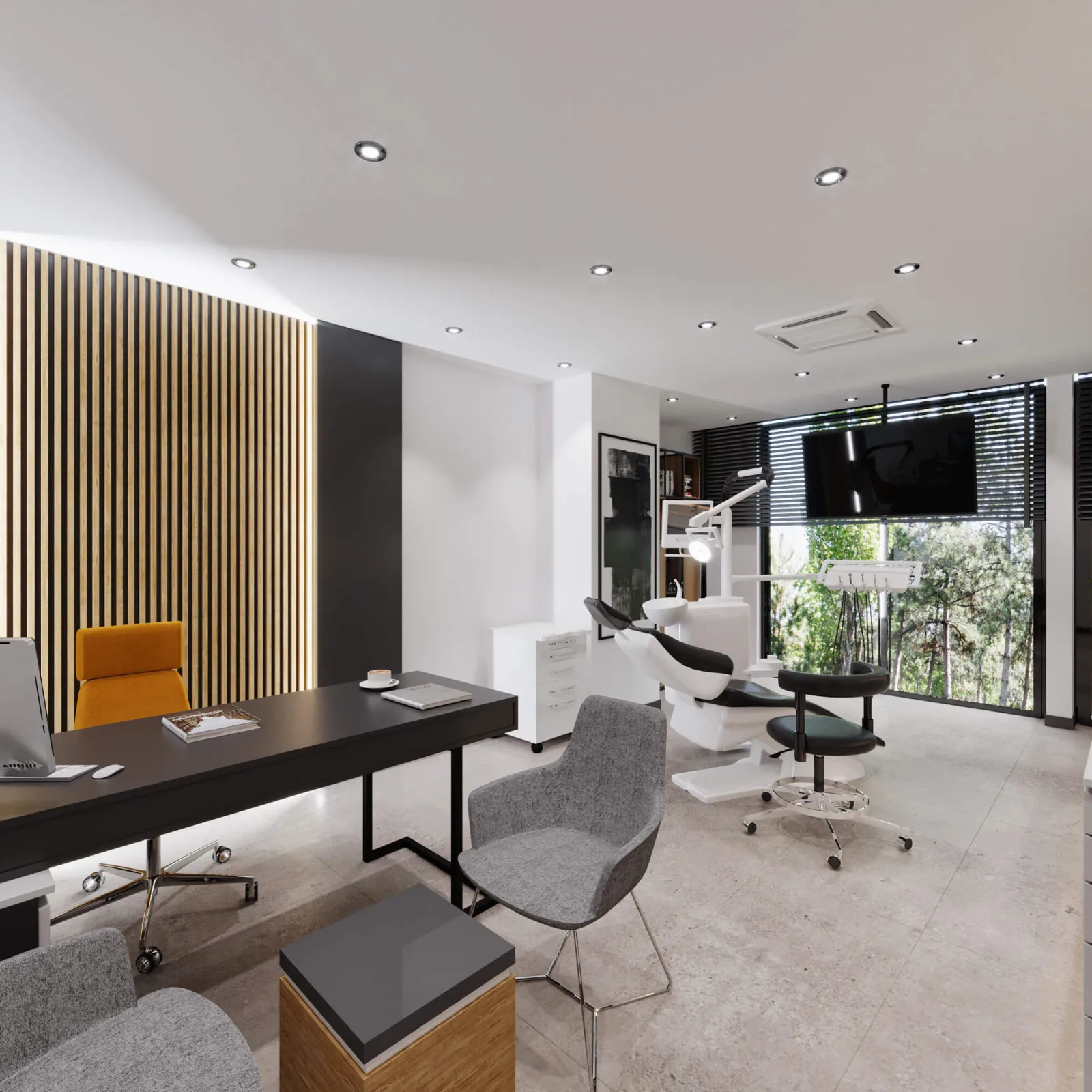 Doctor office, Oral and dental health polyclinic, Oral and dental health polyclinic, Dental clinic design