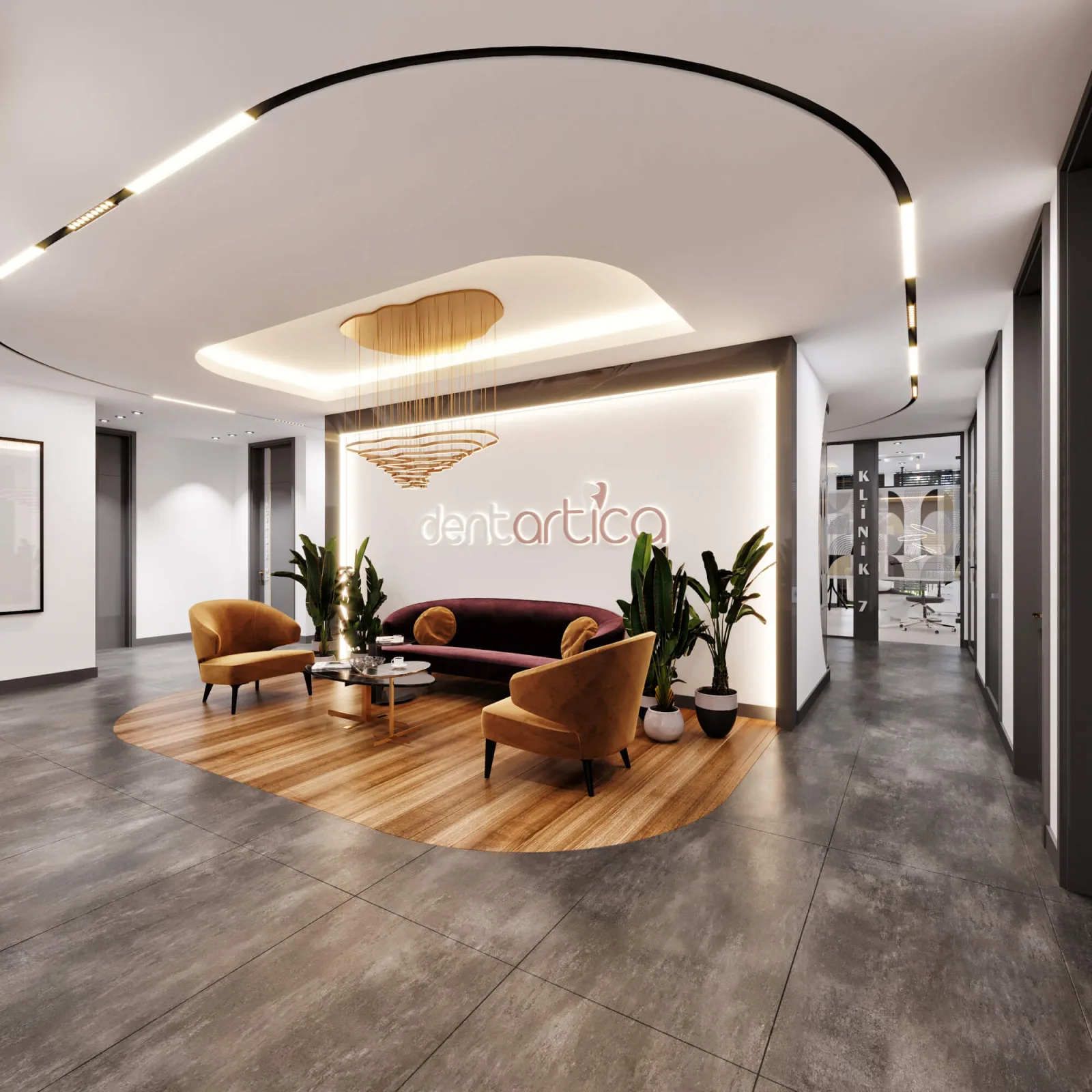 Doctor office, Oral and dental health polyclinic, Oral and dental health polyclinic, Dental clinic design
