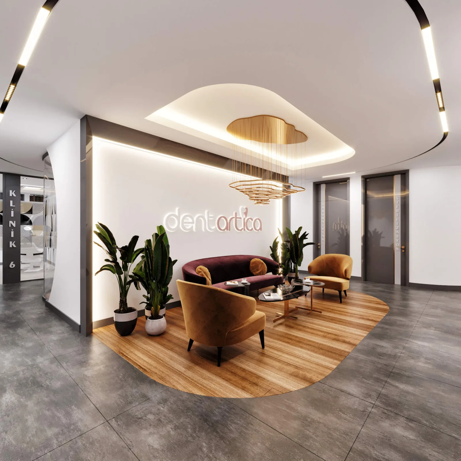 Doctor office, Oral and dental health polyclinic, Oral and dental health polyclinic, Dental clinic design