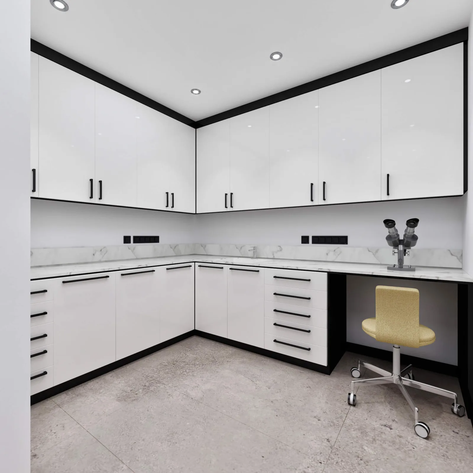 Doctor office, Oral and dental health polyclinic, Oral and dental health polyclinic, Dental clinic design