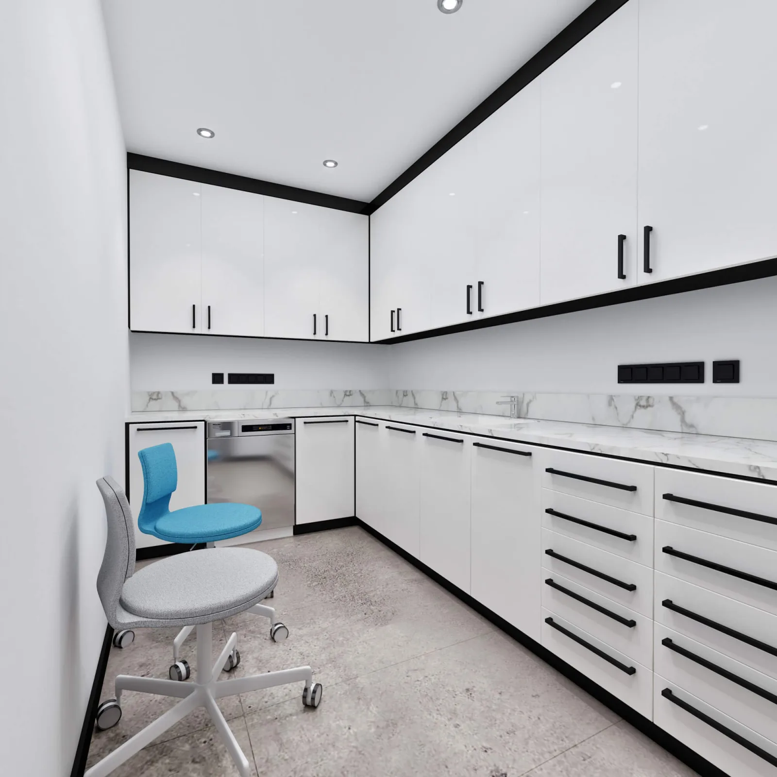 Doctor office, Oral and dental health polyclinic, Oral and dental health polyclinic, Dental clinic design