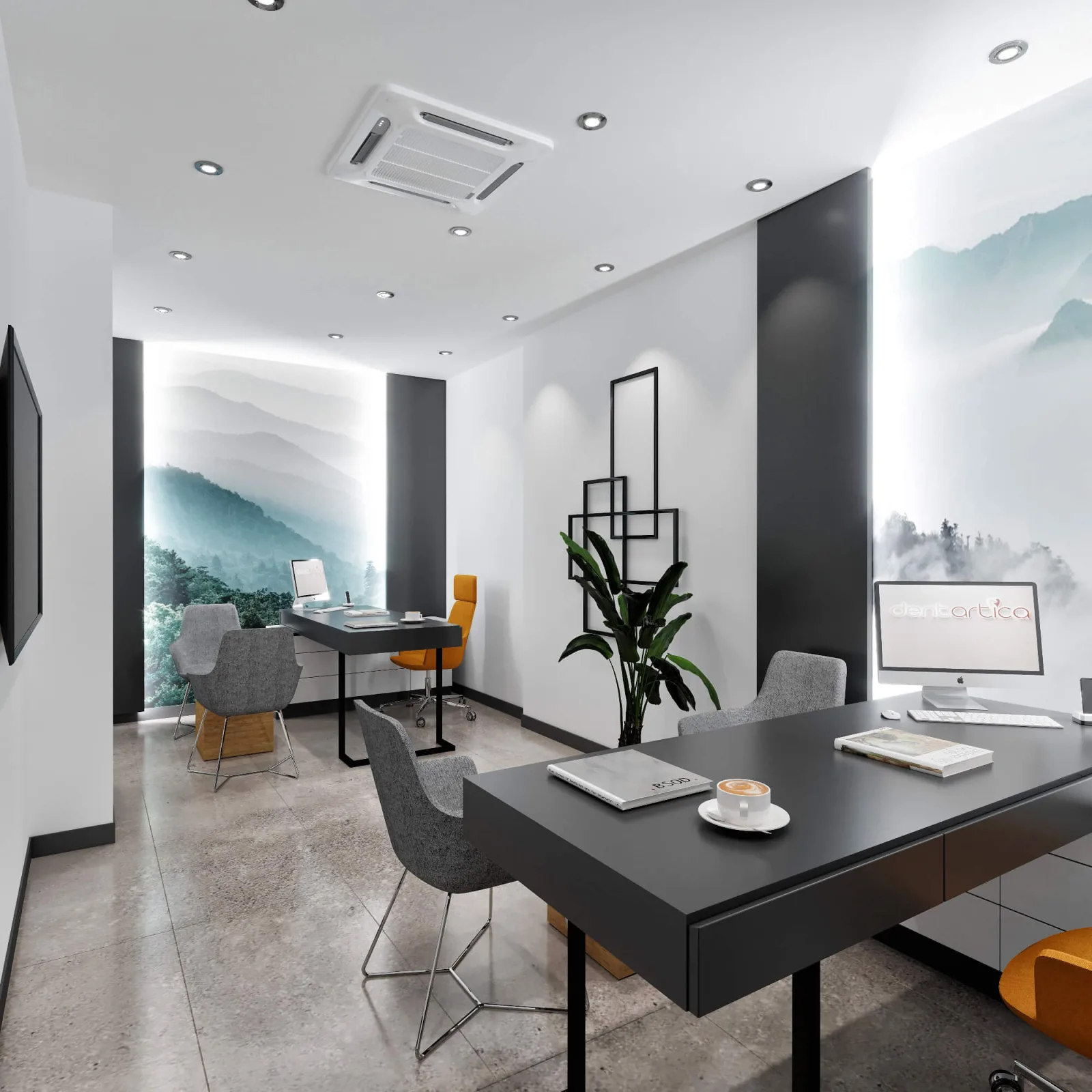 Doctor office, Oral and dental health polyclinic, Oral and dental health polyclinic, Dental clinic design