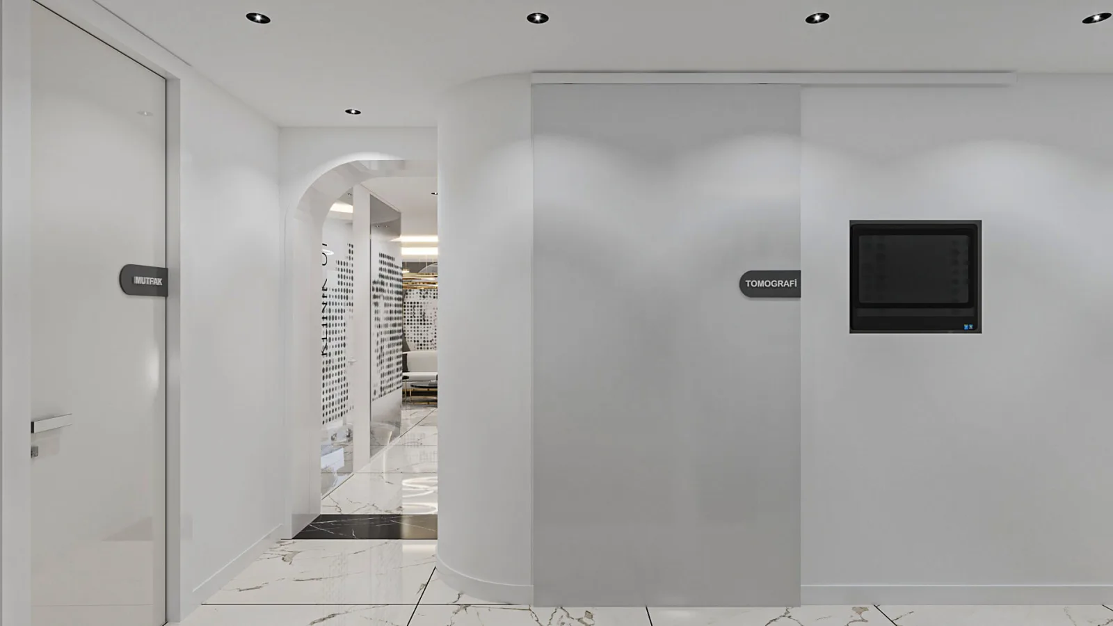 Doctor office, Dental clinic design, Oral and dental health polyclinic, Oral and dental health polyclinic