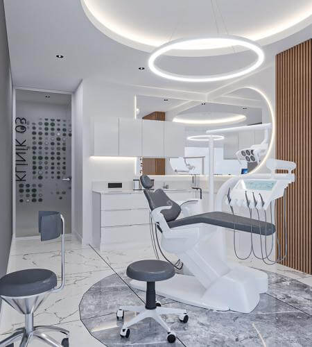 Diş kliniği tasarımı Detayı - Diş kliniği tasarımı | Umut Gürler İç Mimarlık