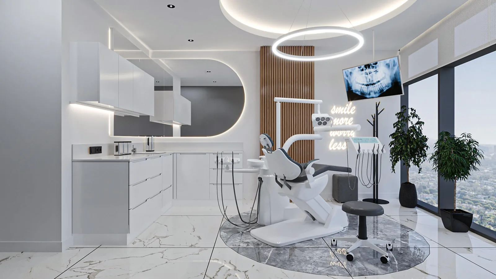 Doctor office, Dental clinic design, Oral and dental health polyclinic, Oral and dental health polyclinic