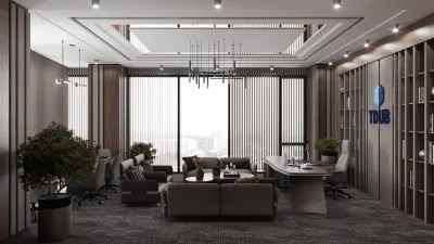 Kale Ofis – Lüks Ofis Tasarımları Ankara ve Ofis Giriş Tasarımları (Kale Ofis, Çukurambar, Ankara) - Görsel 17