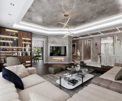 Gölbaşı Villa – Lüks Villa Ankara, Ankara Villa Tasarım ve Lüks Ev Tasarımları (Güzelyalı, Gölbaşı, Ankara) - Görsel 21