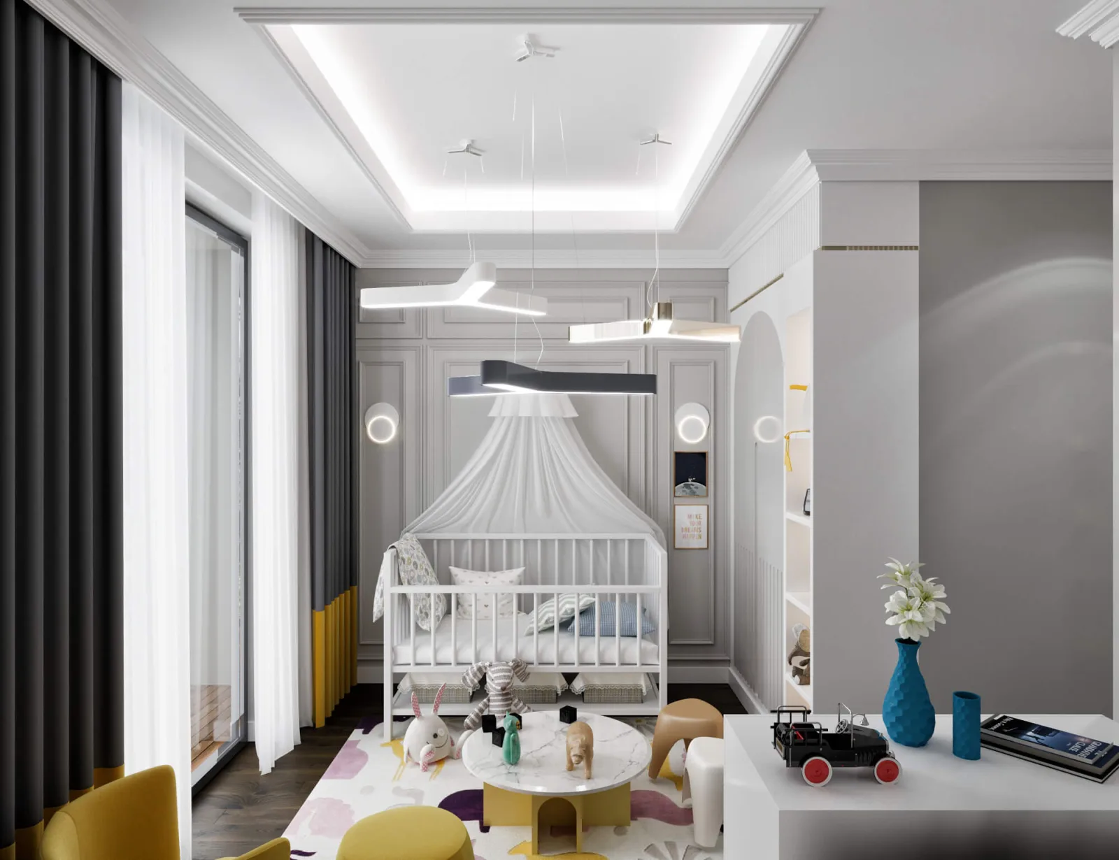 In our nursery design projects, we have always curated peaceful, organized, and functional spaces where little ones can…
