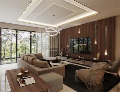 Yeni Batı Villa – Ankara Villa Tasarım, Ev Tasarım ve Salon Tasarımı (Yeni Batı, Batıkent, Yenimahalle, Ankara) - Görsel 11