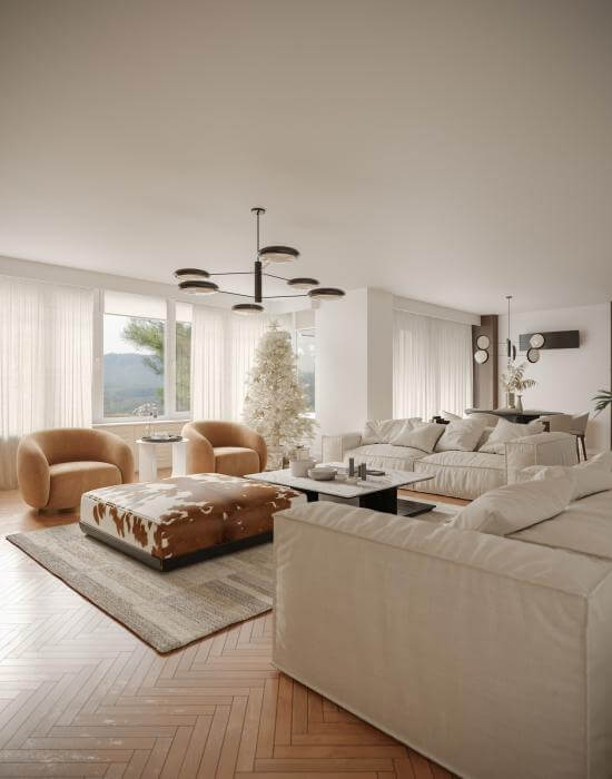 Gaziosmanpaşa Apartman Dairesi - Ankara villa iç mimar | 2024 villa iç mimari trendleri