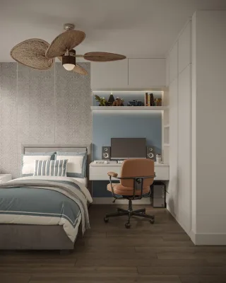 Gaziosmanpaşa Apartman Dairesi – Lüks Ev Tasarımları, Ankara Daire Tasarım ve Natamam Daire - Görsel 13
