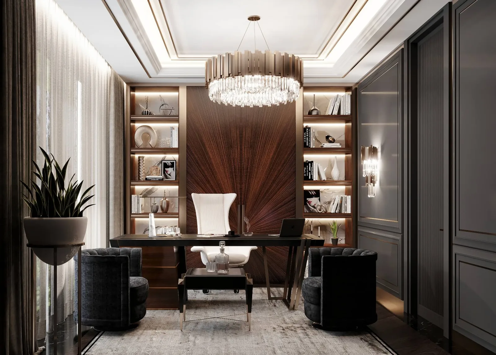 Isolated from the household's daily routine, this versatile space was crafted with a lüks konut iç mimar vision to host…