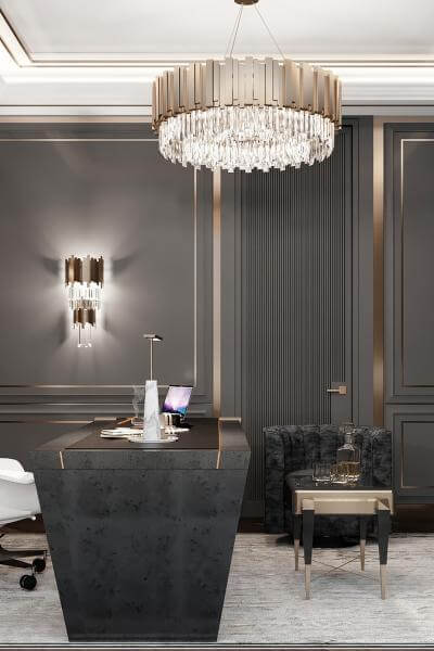 Villa iç dekorasyon Detayı - Villa iç dekorasyon | İç mekan aydınlatma
