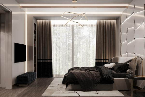 Villa iç dekorasyon Detayı - Villa iç dekorasyon | Lüks villa tasarımı