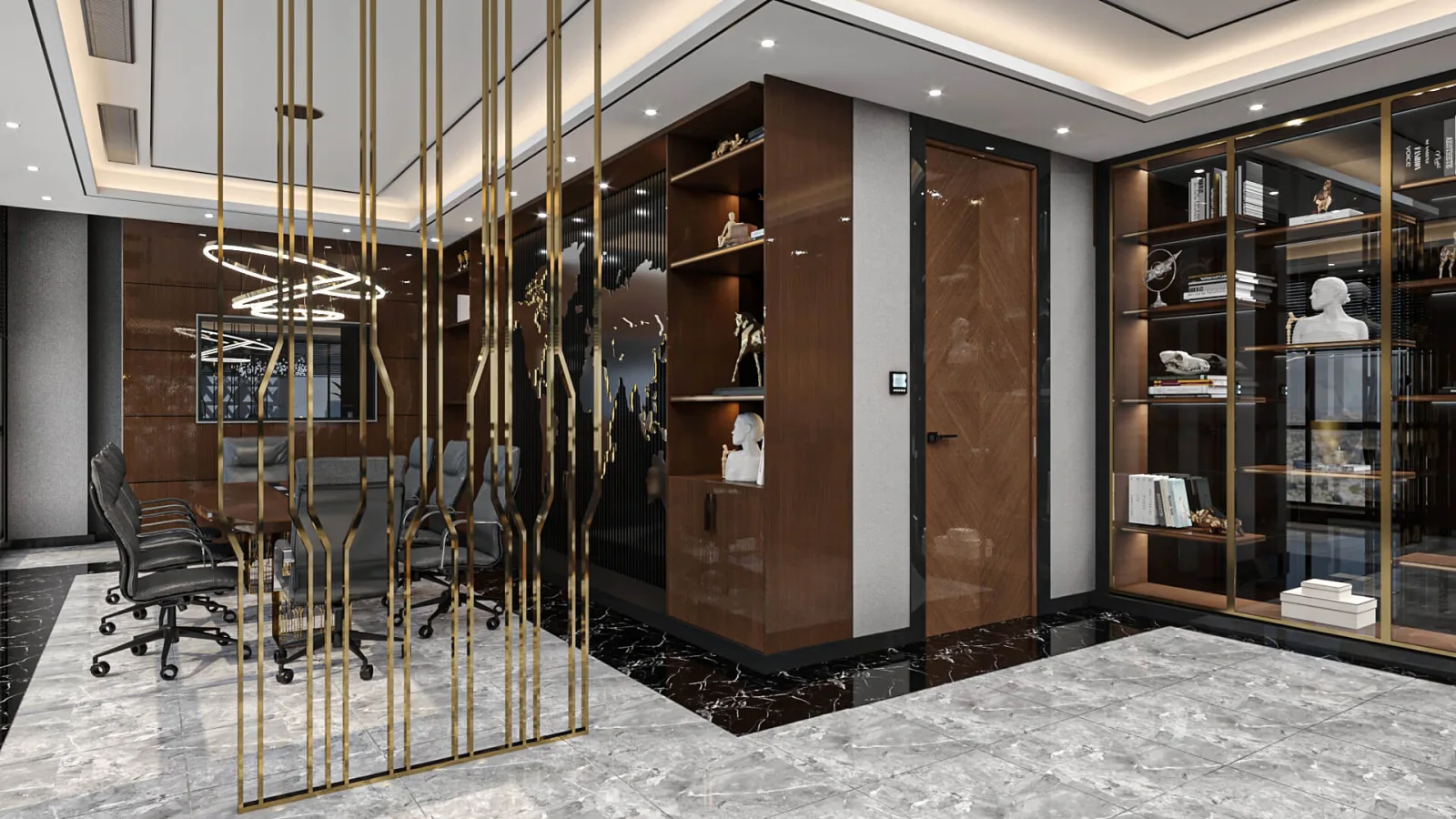 Manager office, Law office design, Office decors