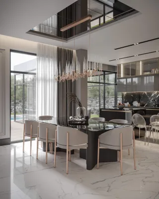 Bağlıca Villa – Ankara'da İç Mimarlık, Natamam Villa ve Lüks Villa Ankara (Bağlıca, Ankara) - Görsel 2