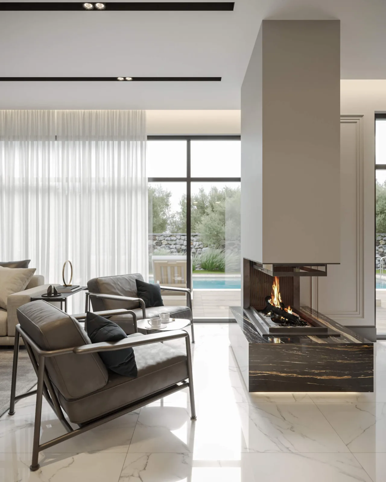 Ankara interior design, Natamam Villa, Ankara home renovation, Luxury house indoor design, Luxury home projects