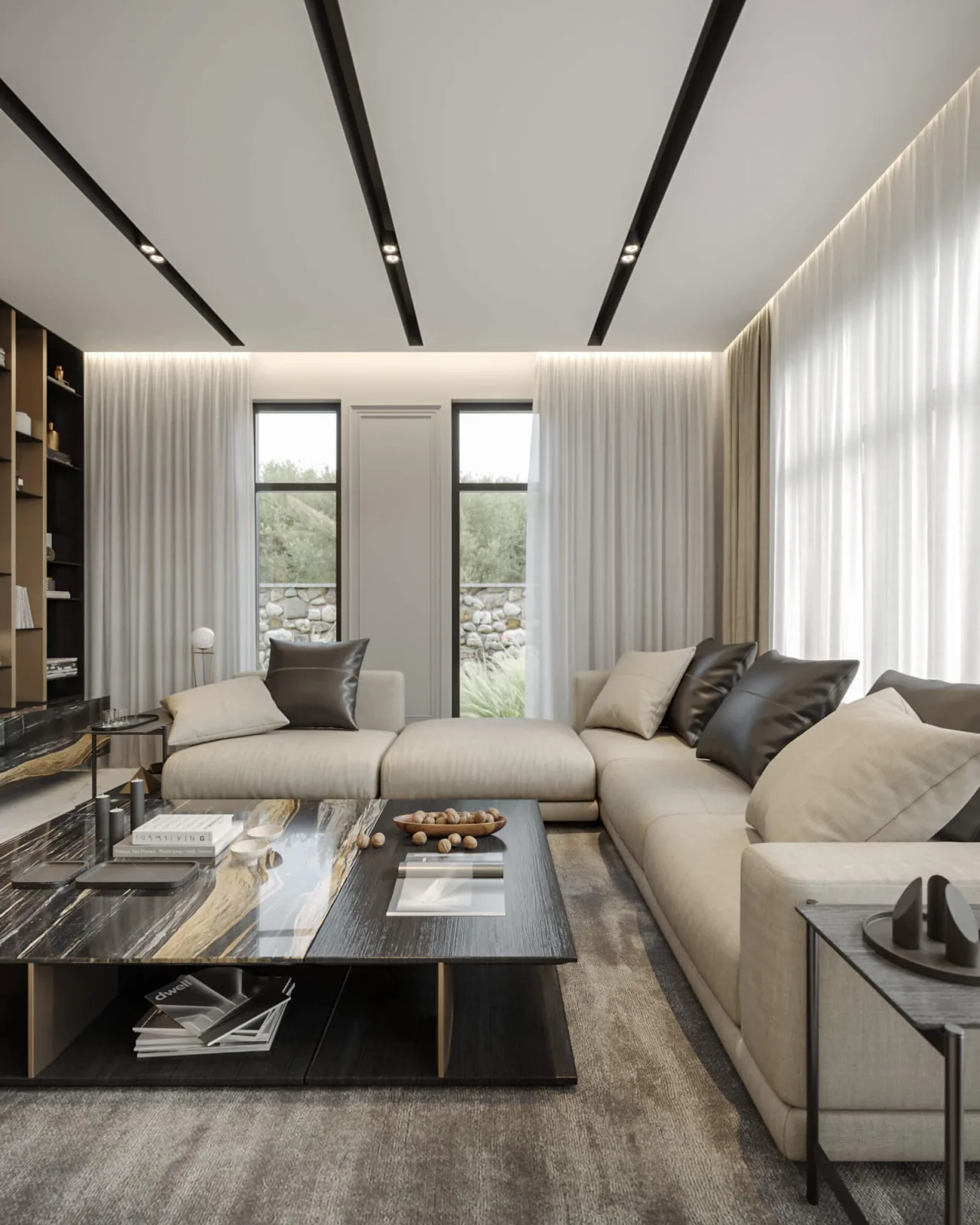 Ankara interior design, Natamam Villa, Ankara home renovation, Luxury house indoor design, Luxury home projects