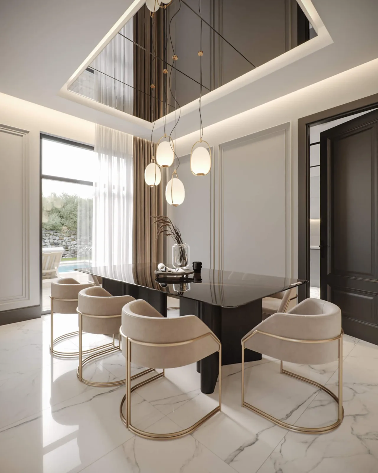 Ankara interior design, Natamam Villa, Ankara home renovation, Luxury house indoor design, Luxury home projects