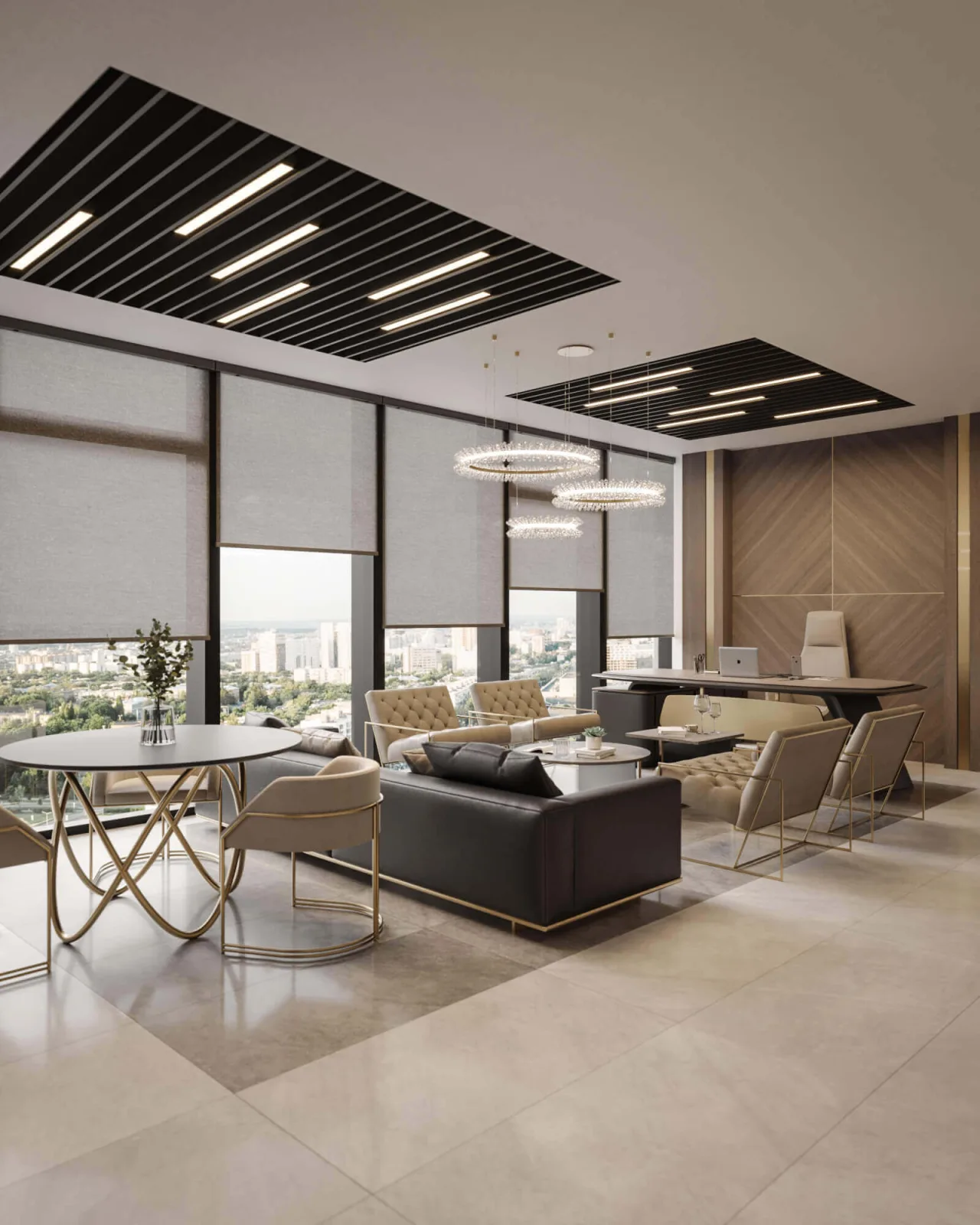 We designed the Yda Center office with our corporate office interior designer identity, where our clients and colleagues…
