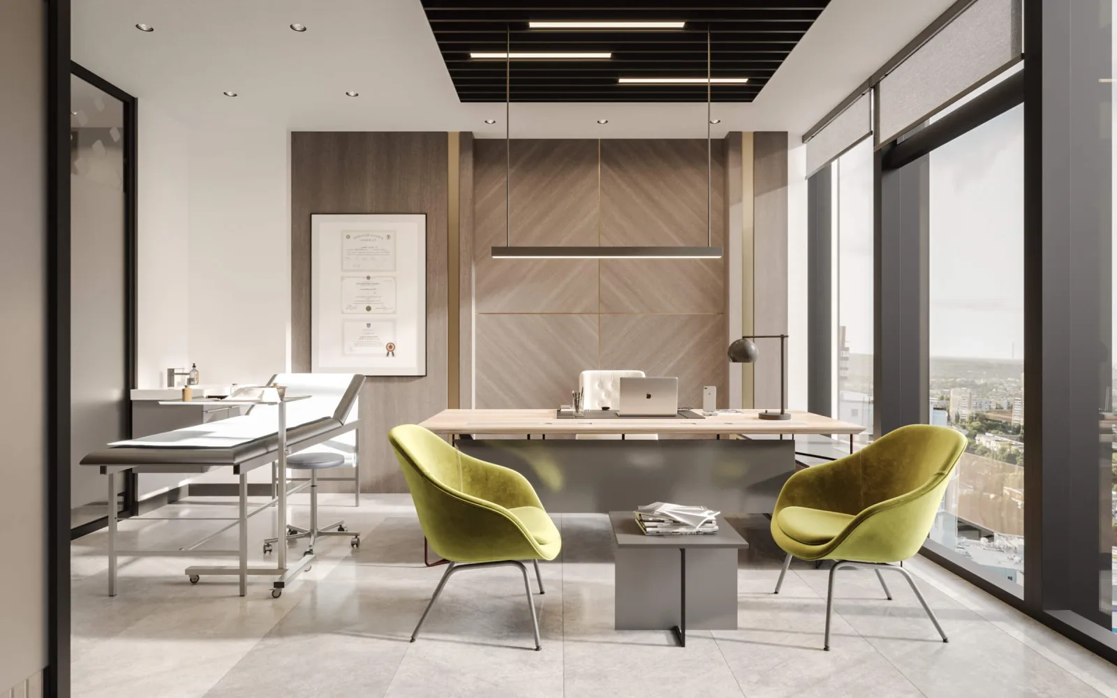 Dental clinic design, Oral and dental health polyclinic, Doctor office, Oral and dental health polyclinic