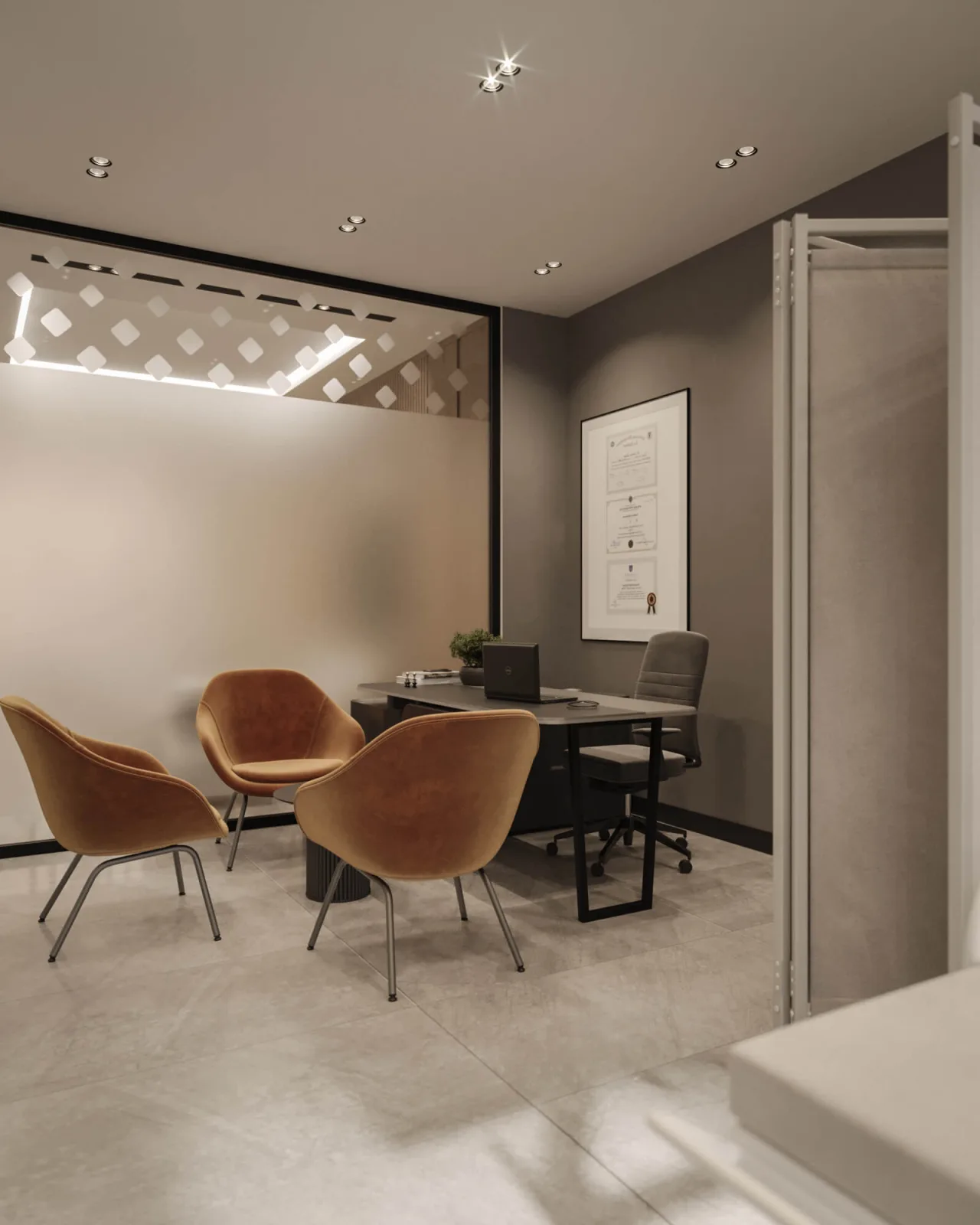 Dental clinic design, Oral and dental health polyclinic, Doctor office, Oral and dental health polyclinic