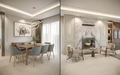 Ig Kardelen Köy Villa – Lüks Ev Tasarımları, Ankara'da İç Mimarlık ve Ankara Villa Tasarım - Görsel 4