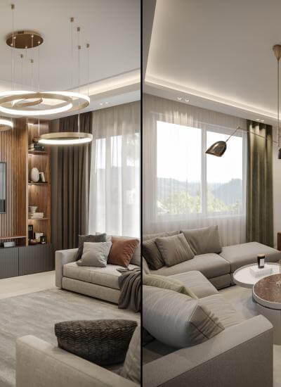 Ig Kardelen Köy Villa - Ankara lüks ev | Ankara iç mimarlık